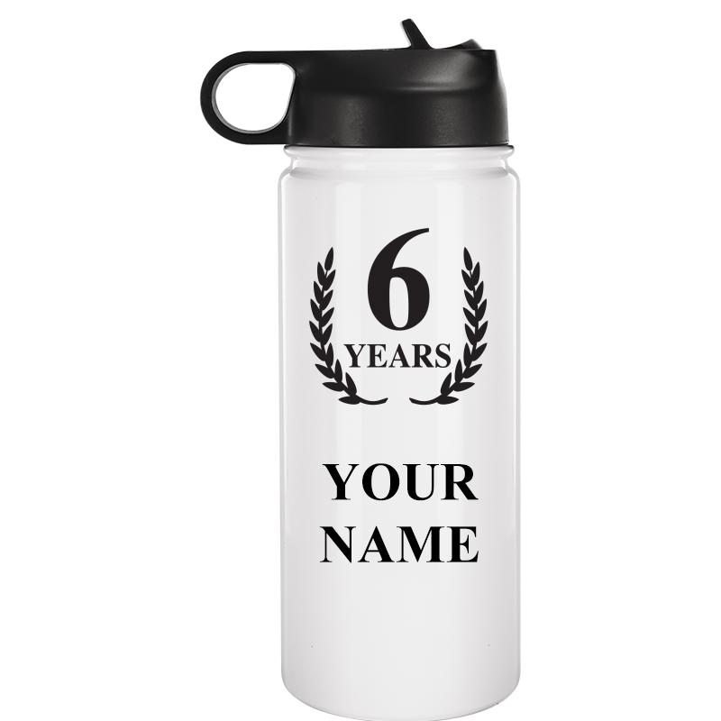 WATER BOTTLE 20OZ WHITE