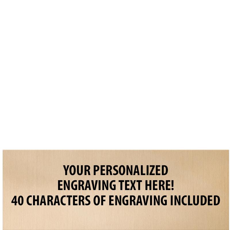 ENGRAVING PLATE ONLY GOLD