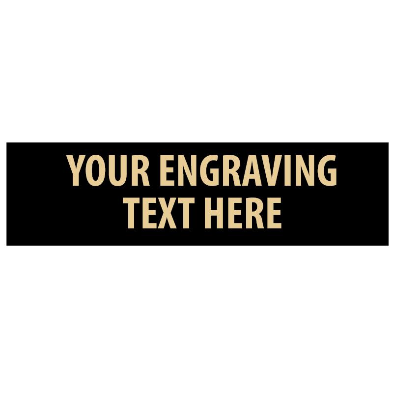 ENGRAVING PLATE 2.6"W x .6"H
