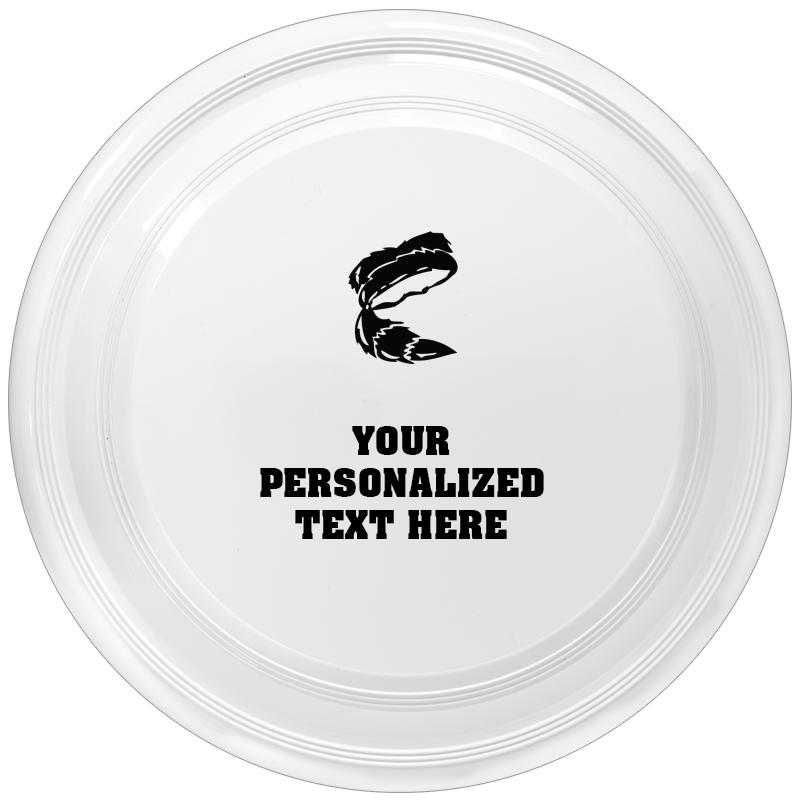 9" WHITE FRISBEE