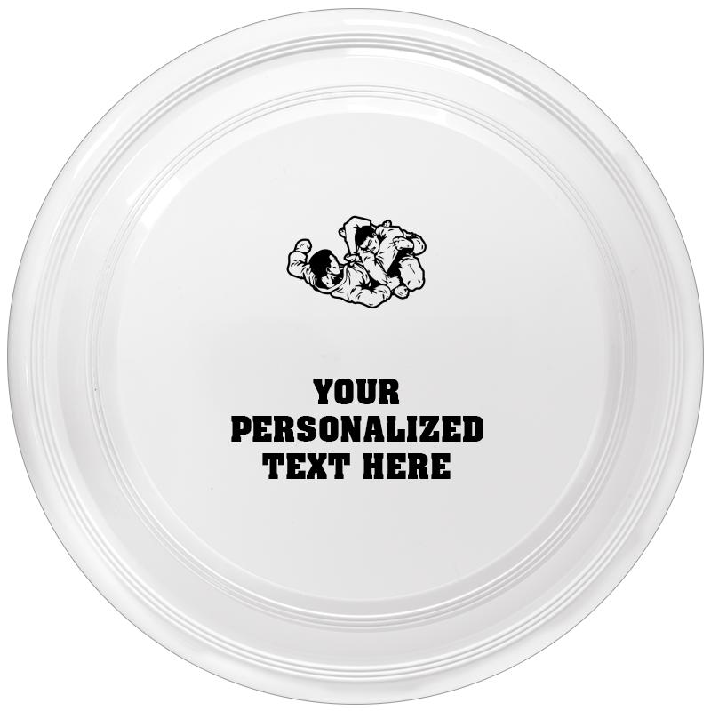 9" WHITE FRISBEE