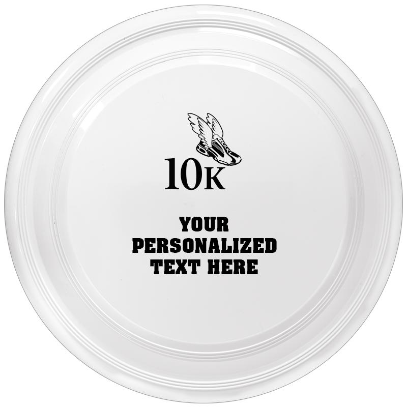 9" WHITE FRISBEE