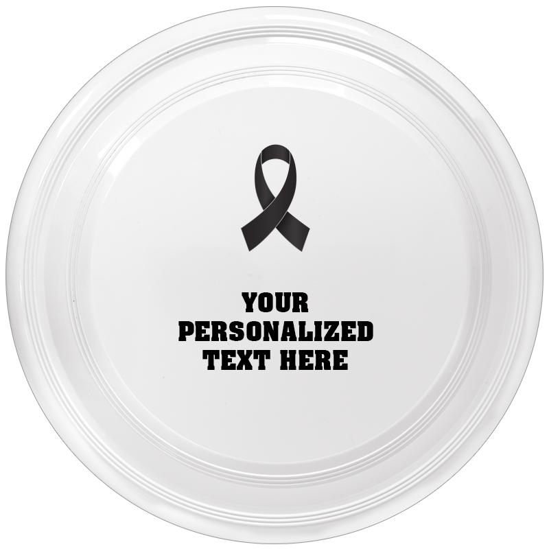 9" WHITE FRISBEE