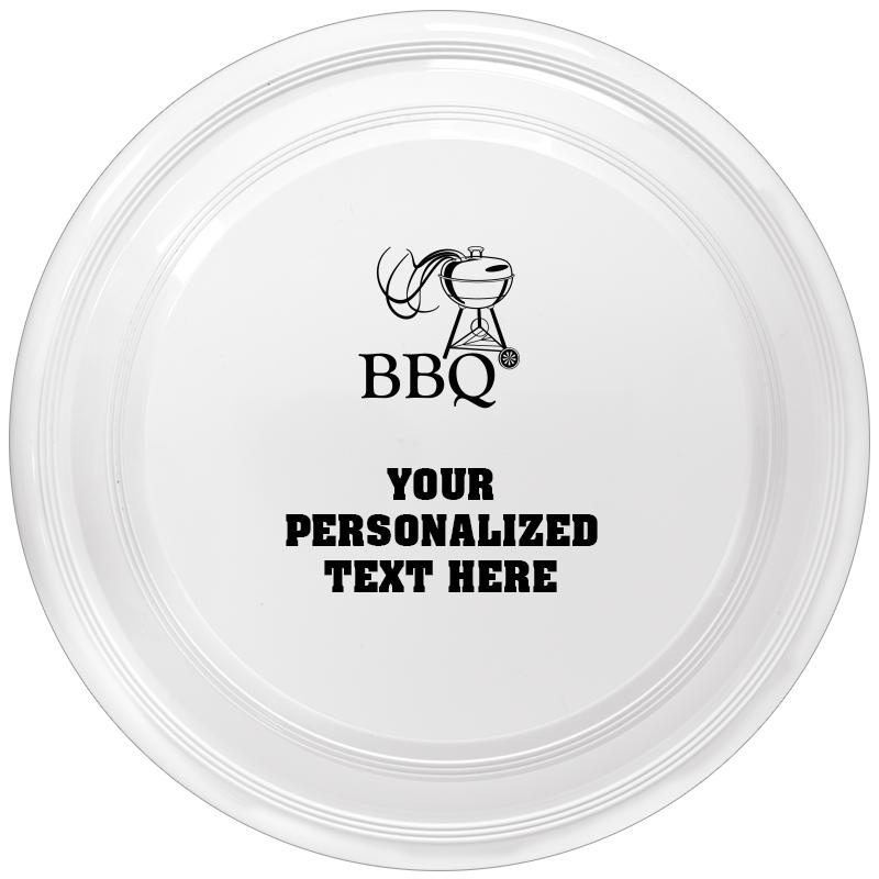 9" WHITE FRISBEE