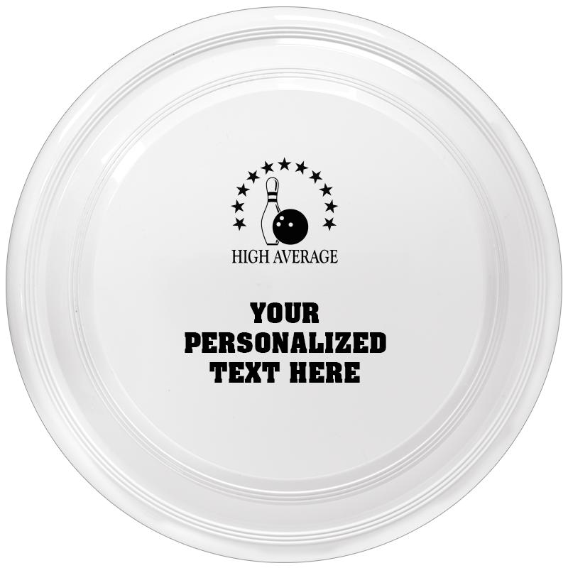 9" WHITE FRISBEE