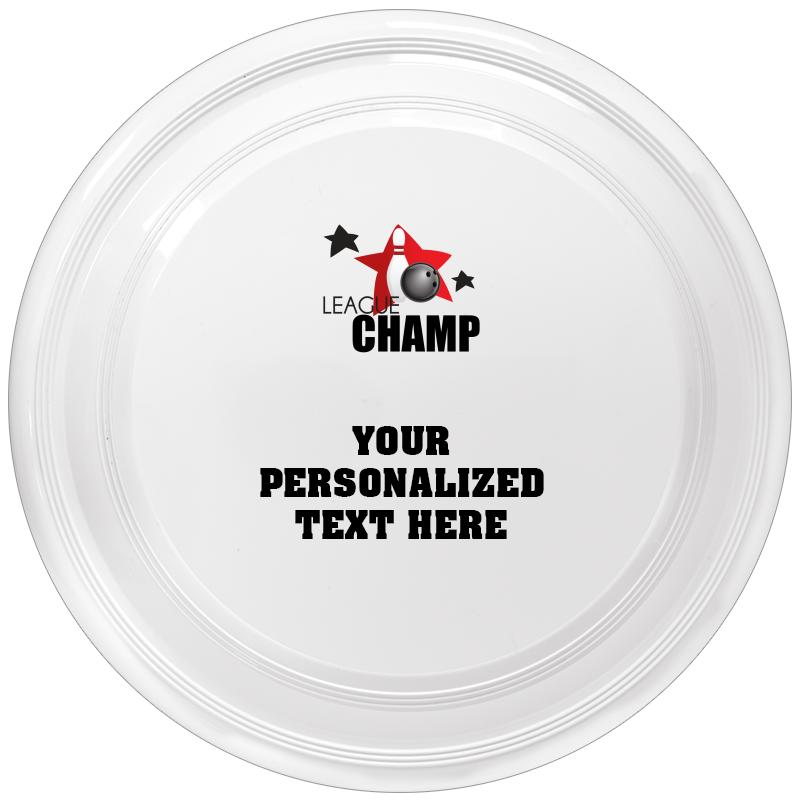 9" WHITE FRISBEE
