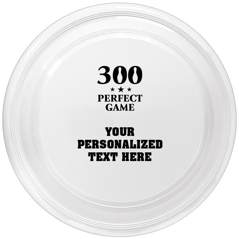 9" WHITE FRISBEE