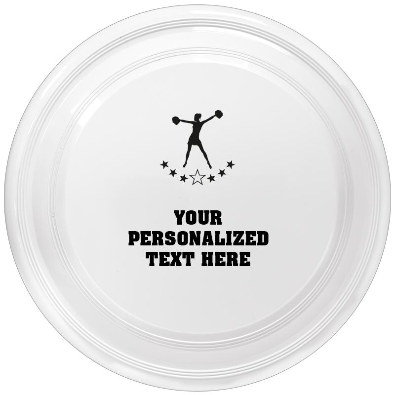 9" WHITE FRISBEE