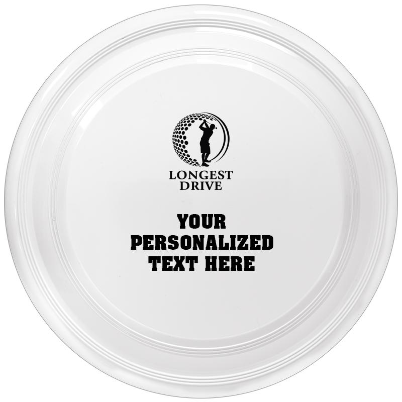 9" WHITE FRISBEE