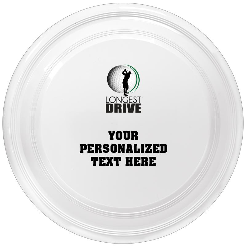 9" WHITE FRISBEE