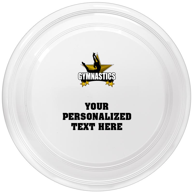 9" WHITE FRISBEE