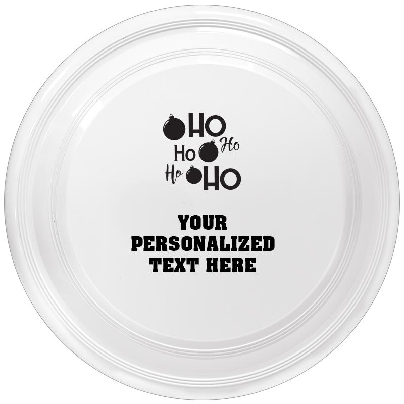 9" WHITE FRISBEE