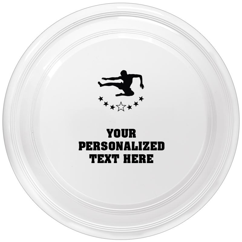 9" WHITE FRISBEE