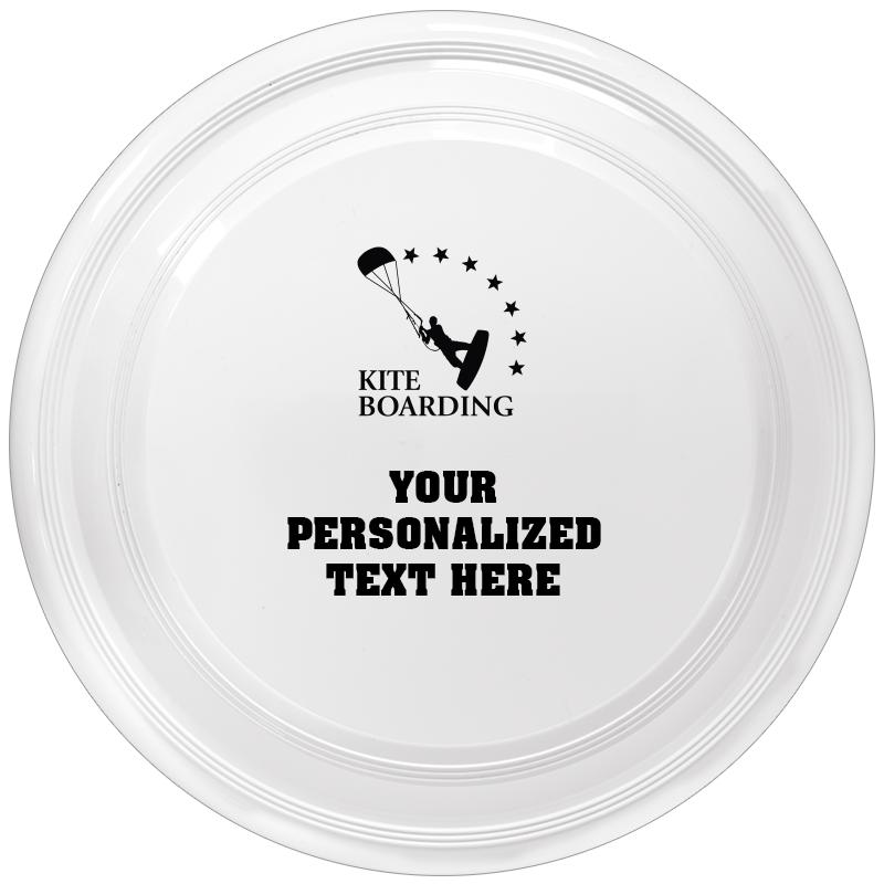 9" WHITE FRISBEE