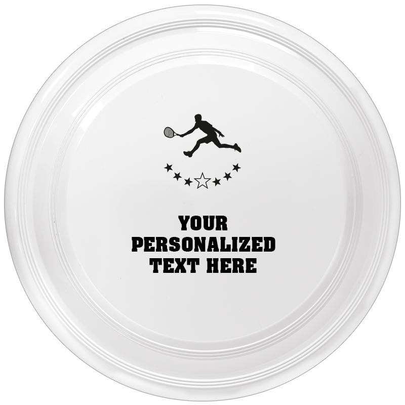 9" WHITE FRISBEE