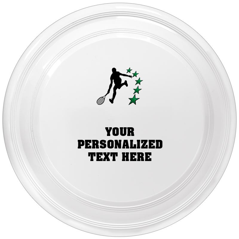9" WHITE FRISBEE