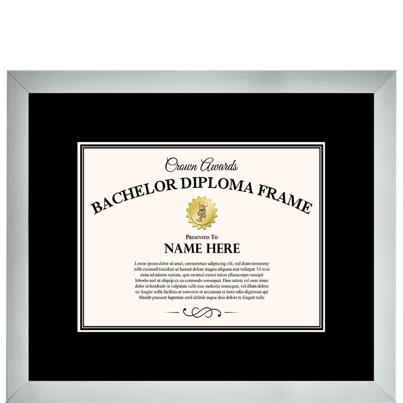 17x14.5 SLVR BCHLRS DPLMA FRM