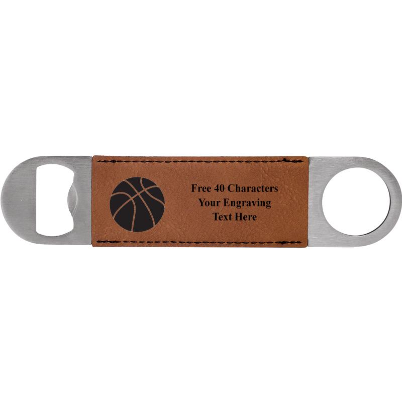 7" LEATHERETTE BOTTLE OPENER