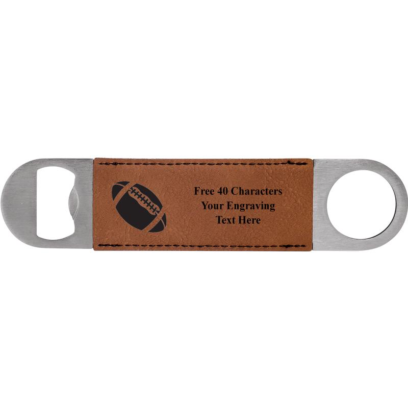 7" LEATHERETTE BOTTLE OPENER