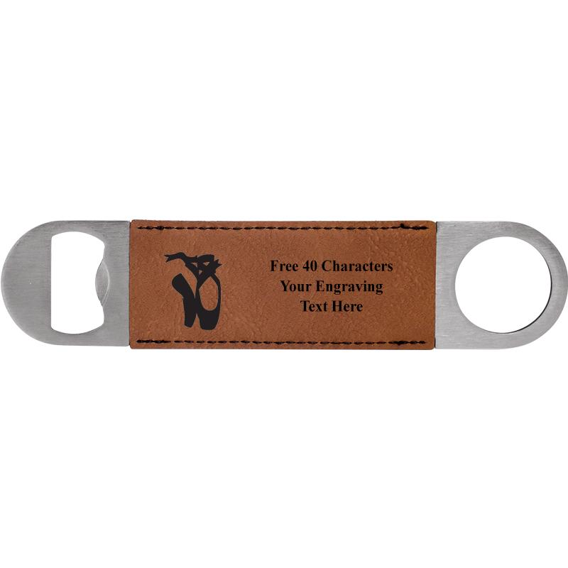 7" LEATHERETTE BOTTLE OPENER