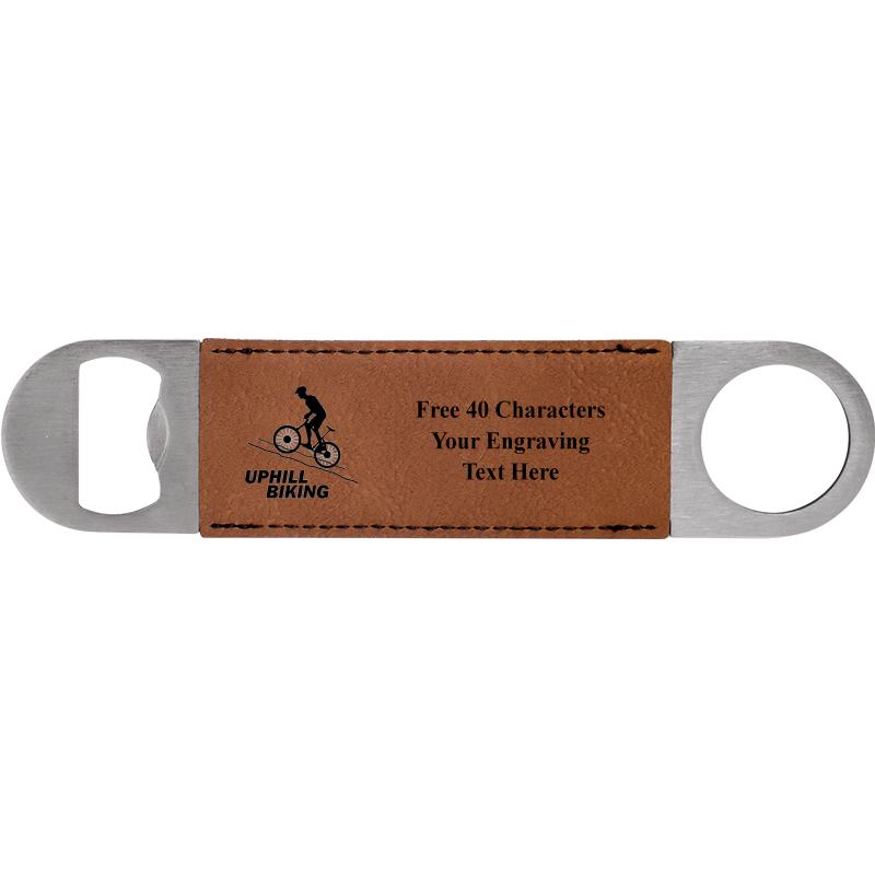 7" LEATHERETTE BOTTLE OPENER