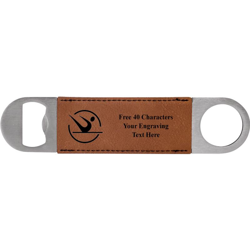 7" LEATHERETTE BOTTLE OPENER