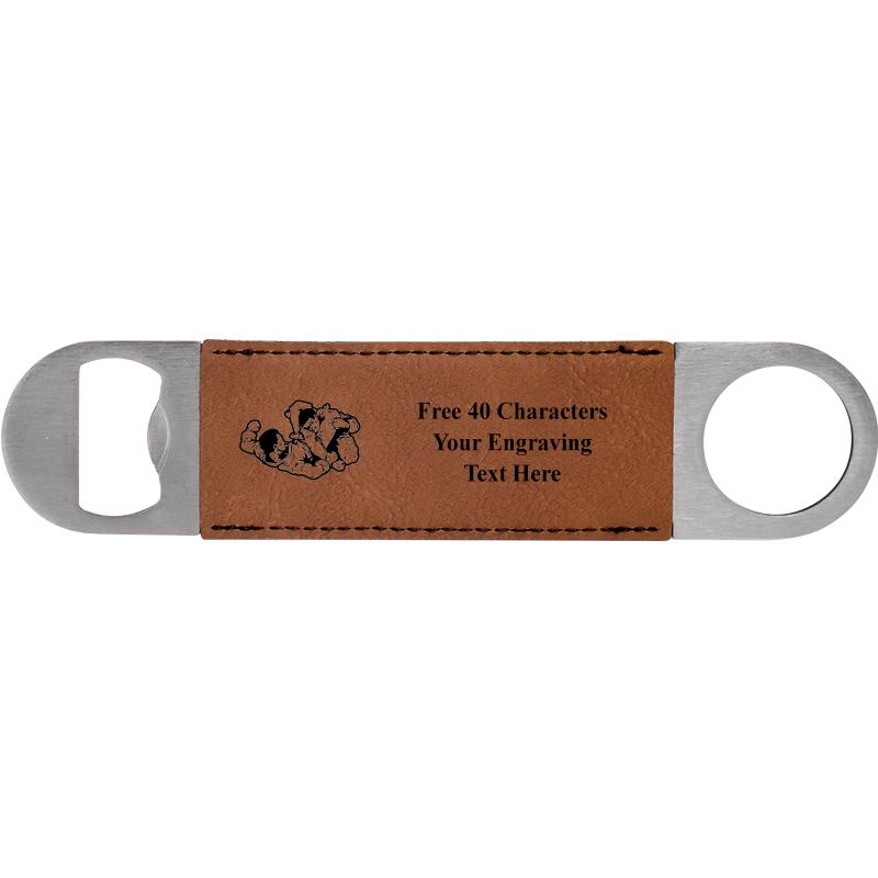 7" LEATHERETTE BOTTLE OPENER