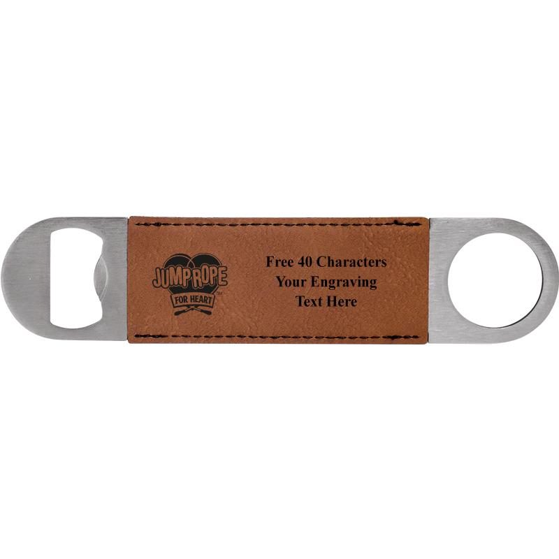 7" LEATHERETTE BOTTLE OPENER