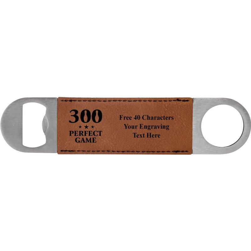 7" LEATHERETTE BOTTLE OPENER