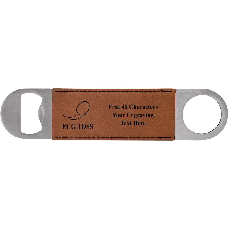 7" LEATHERETTE BOTTLE OPENER