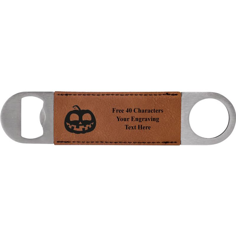 7" LEATHERETTE BOTTLE OPENER