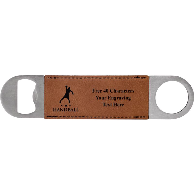 7" LEATHERETTE BOTTLE OPENER