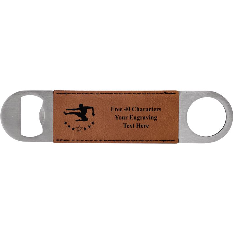 7" LEATHERETTE BOTTLE OPENER