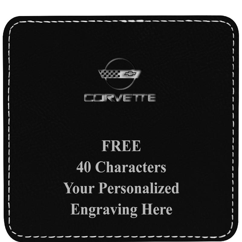 4" COASTER LEATHERETTE