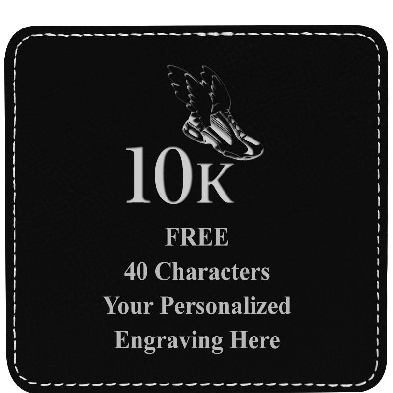 4" COASTER LEATHERETTE