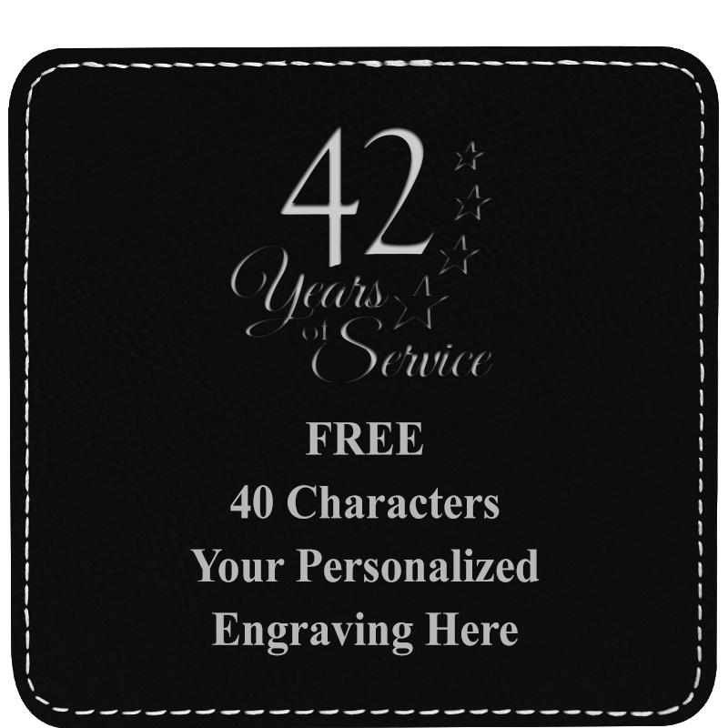 4" COASTER LEATHERETTE