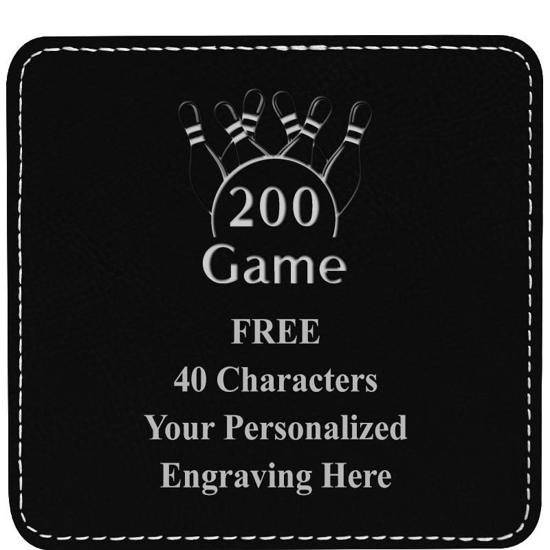 4" COASTER LEATHERETTE