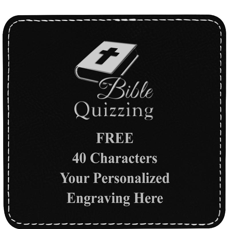 4" COASTER LEATHERETTE