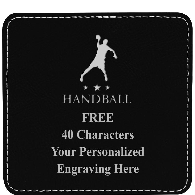 4" COASTER LEATHERETTE