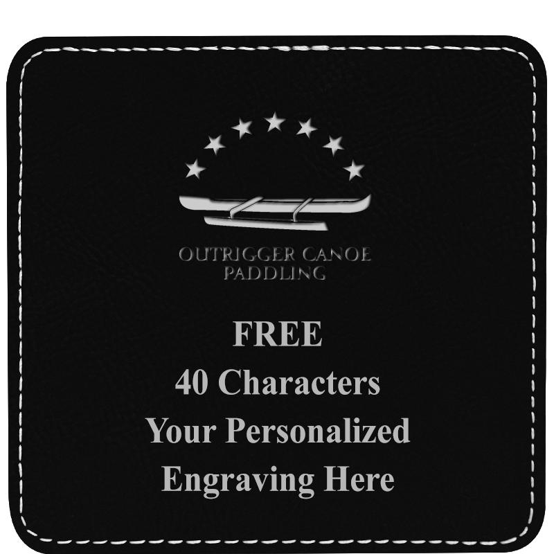 4" COASTER LEATHERETTE