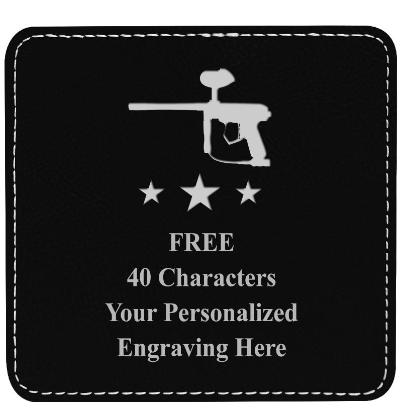 4" COASTER LEATHERETTE