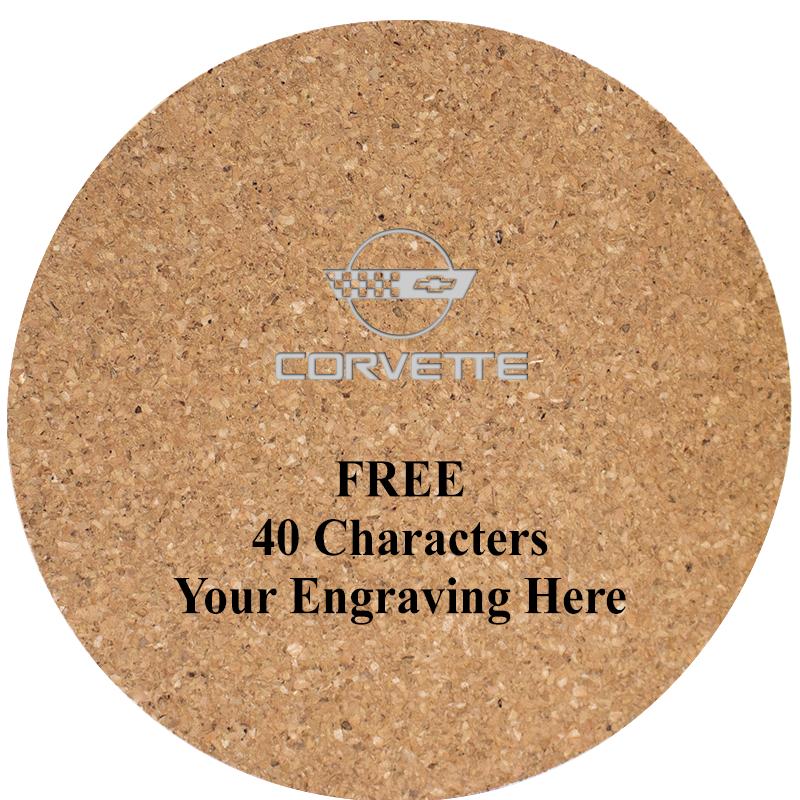 4" COASTER ROUND CORK