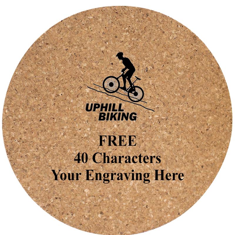 4" COASTER ROUND CORK