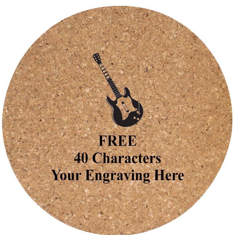 4" COASTER ROUND CORK