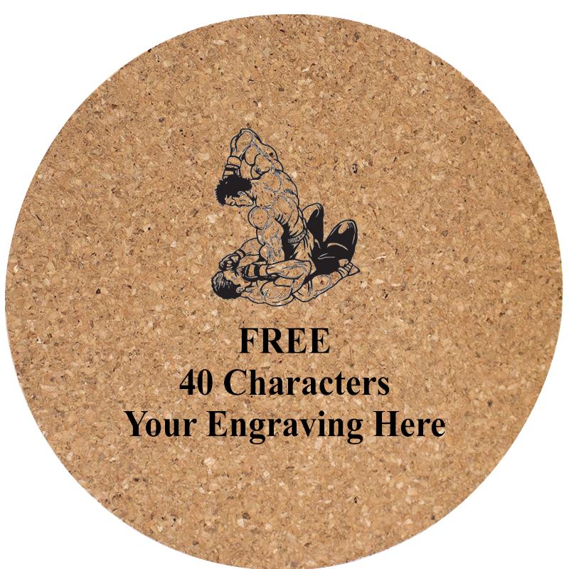 4" COASTER ROUND CORK