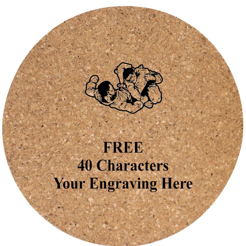 4" COASTER ROUND CORK