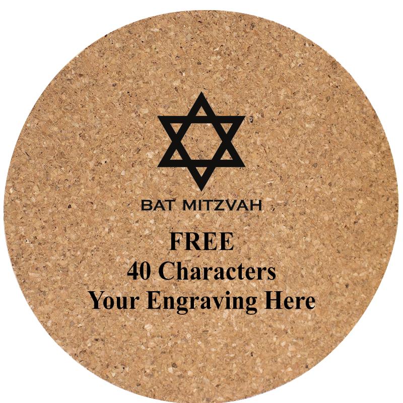 4" COASTER ROUND CORK