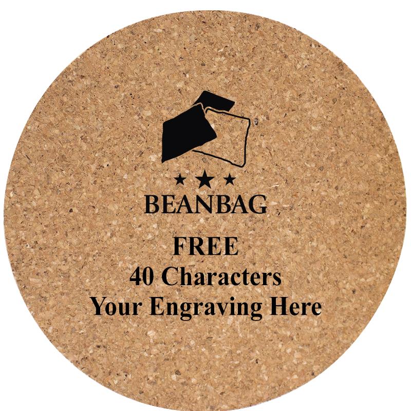 4" COASTER ROUND CORK