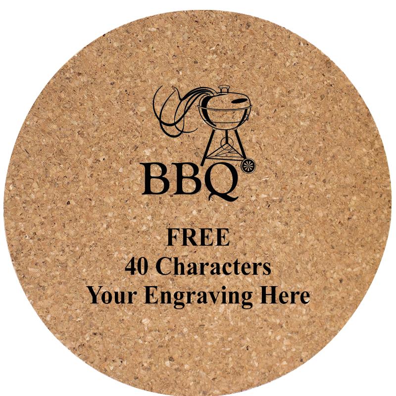 4" COASTER ROUND CORK