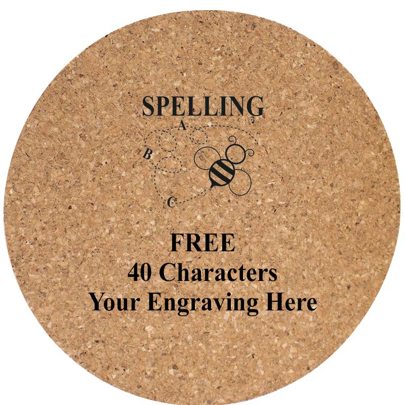 4" COASTER ROUND CORK